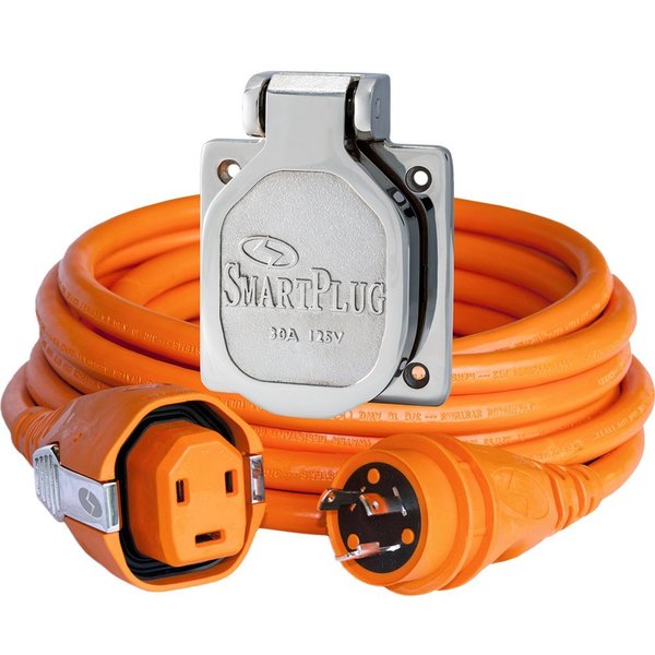 Smartplug SmartPlug 30 Amp 50&#39; Dual Configuration Cordset w/Tinned Wire &amp C30503BM30NT